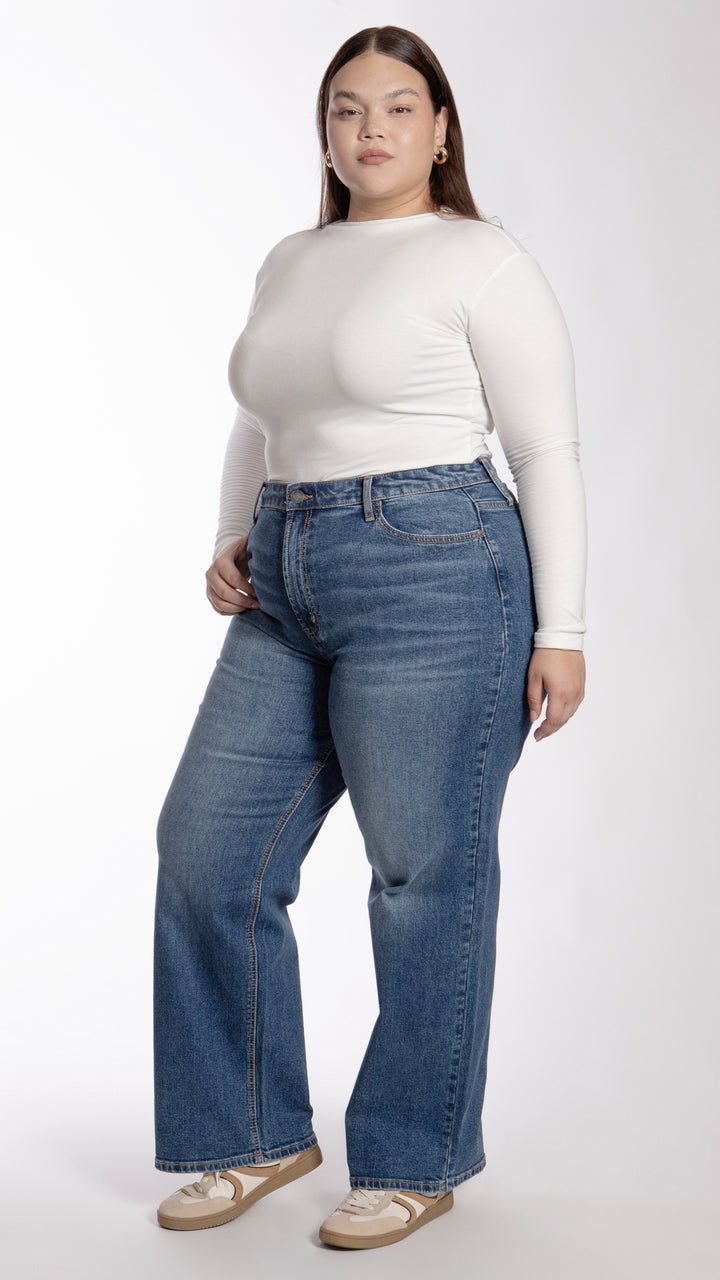 Pantalón Wide Leg Curvy Balam BL7259