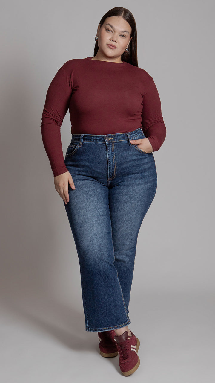 Pantalón Straight Curvy Balam BL7261