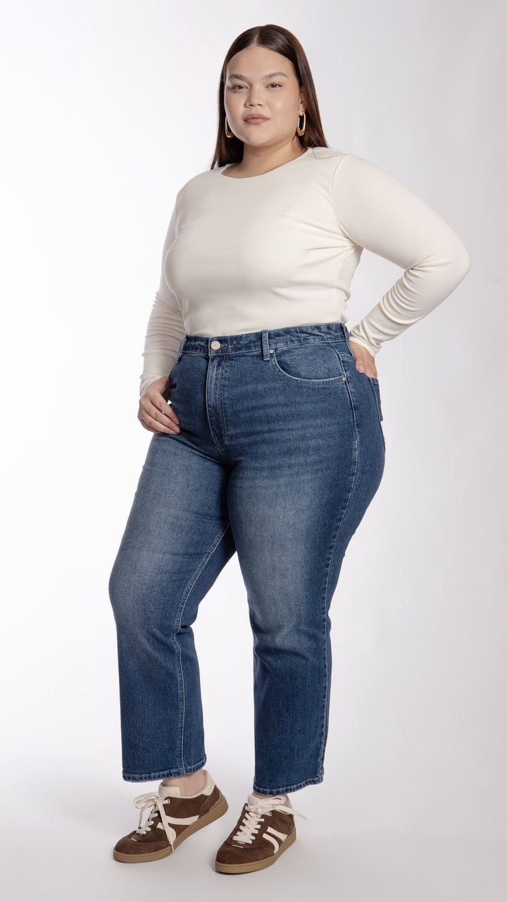 Pantalón Straight Curvy Balam BL7262
