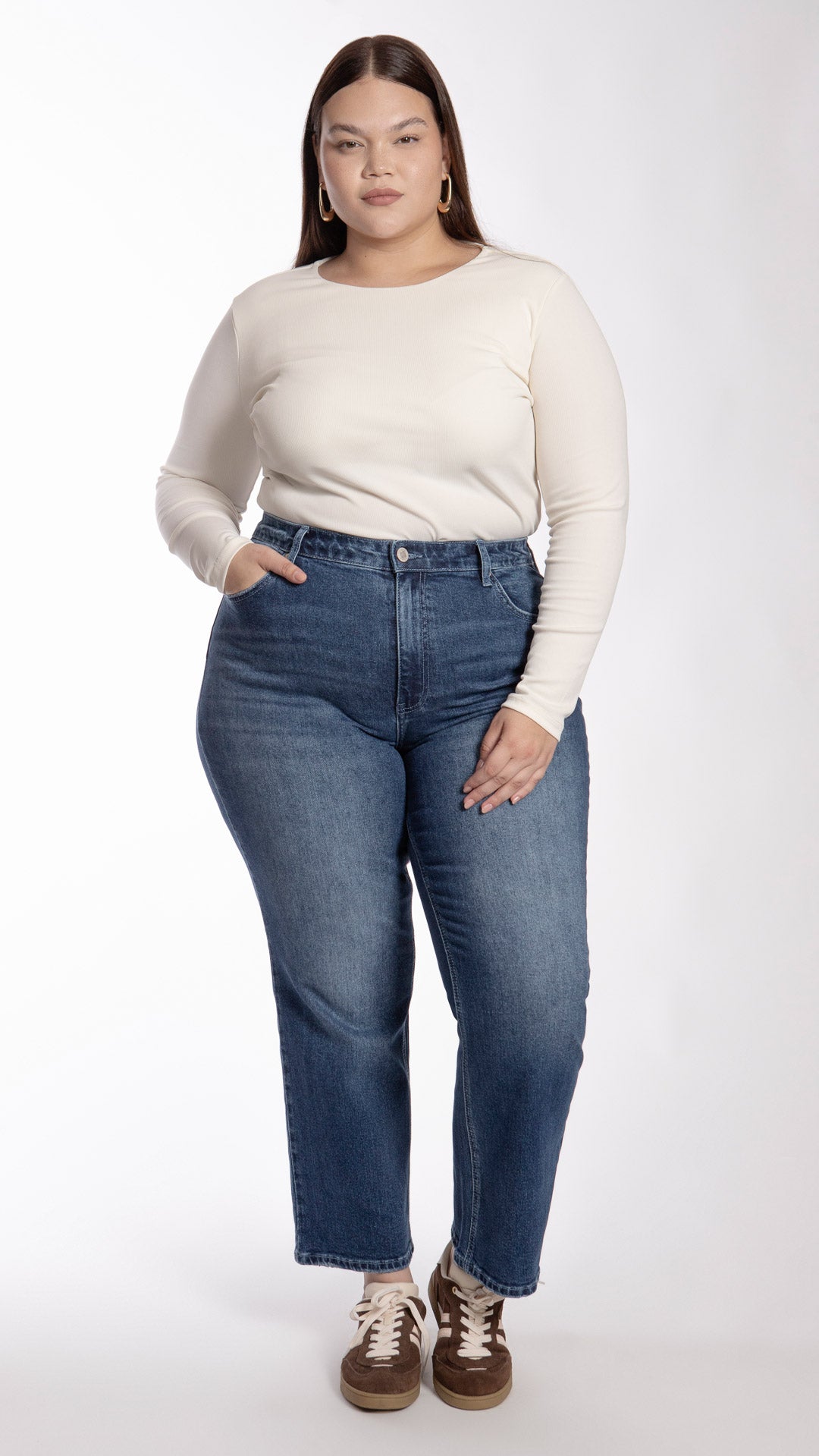 Pantalón Straight Curvy Balam BL7262