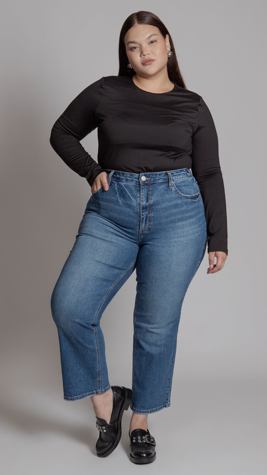 Pantalón Straight Curvy Balam BL7280