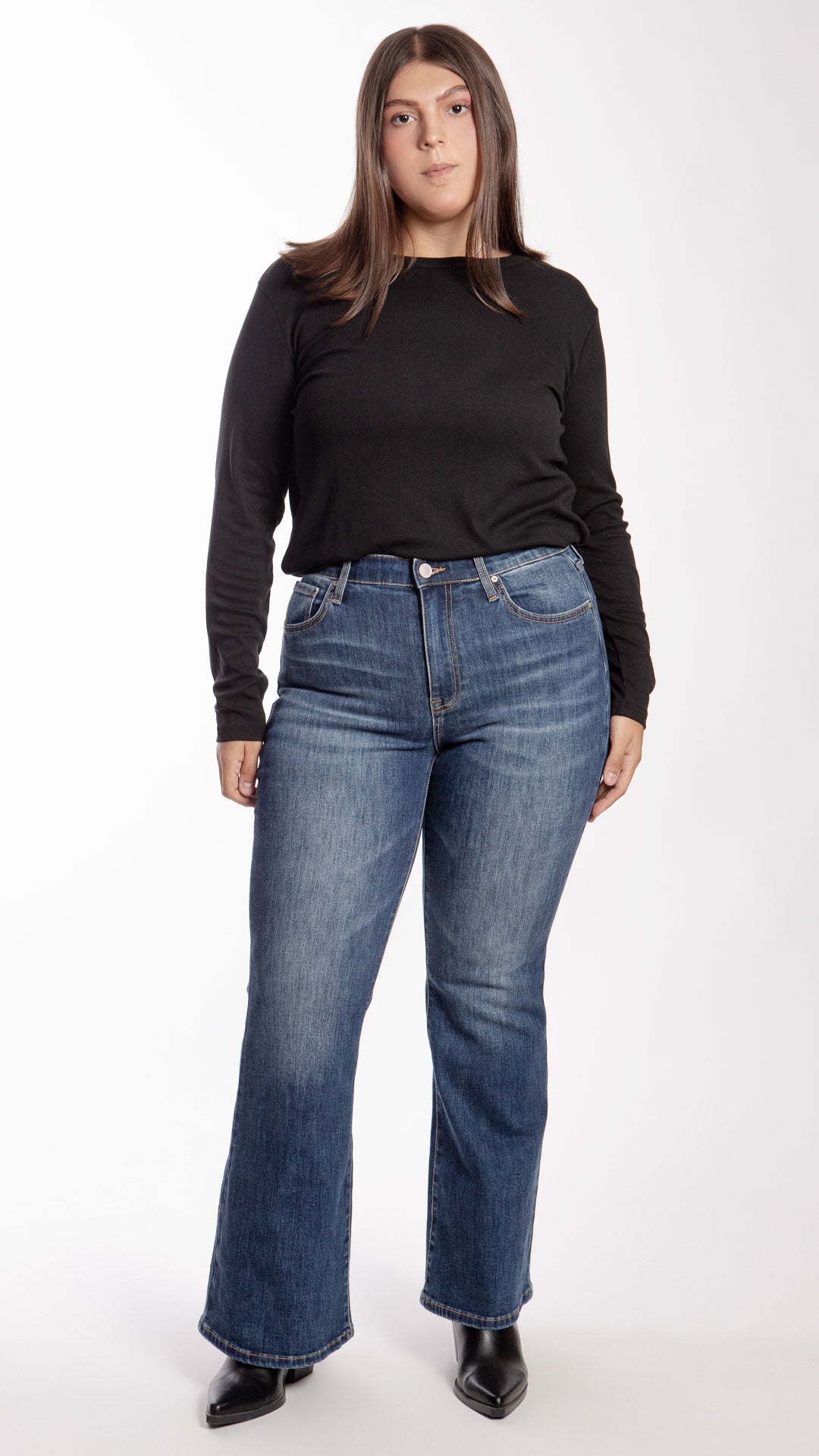 Pantalón Flare Curvy Balam BL7302