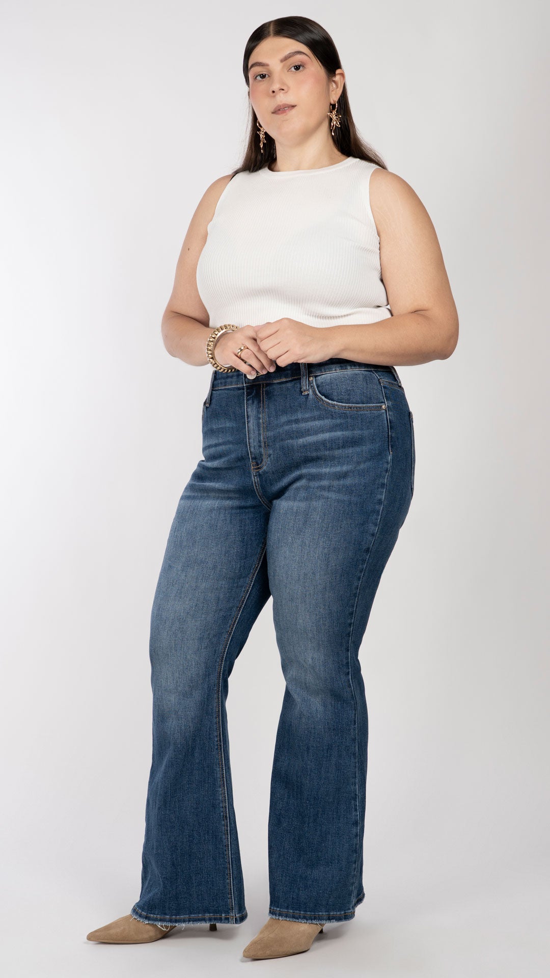 Pantalón Flare Curvy Balam BL7304