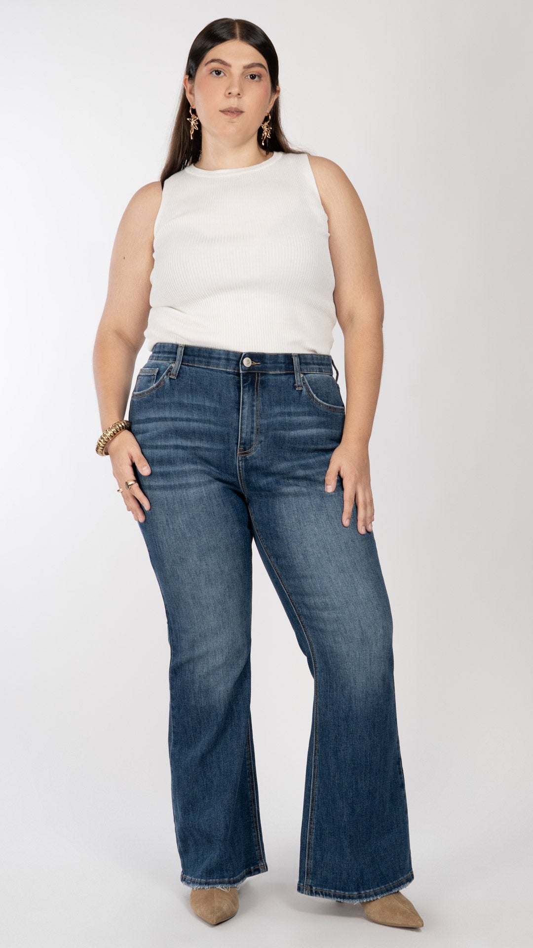 Pantalón Flare Curvy Balam BL7304