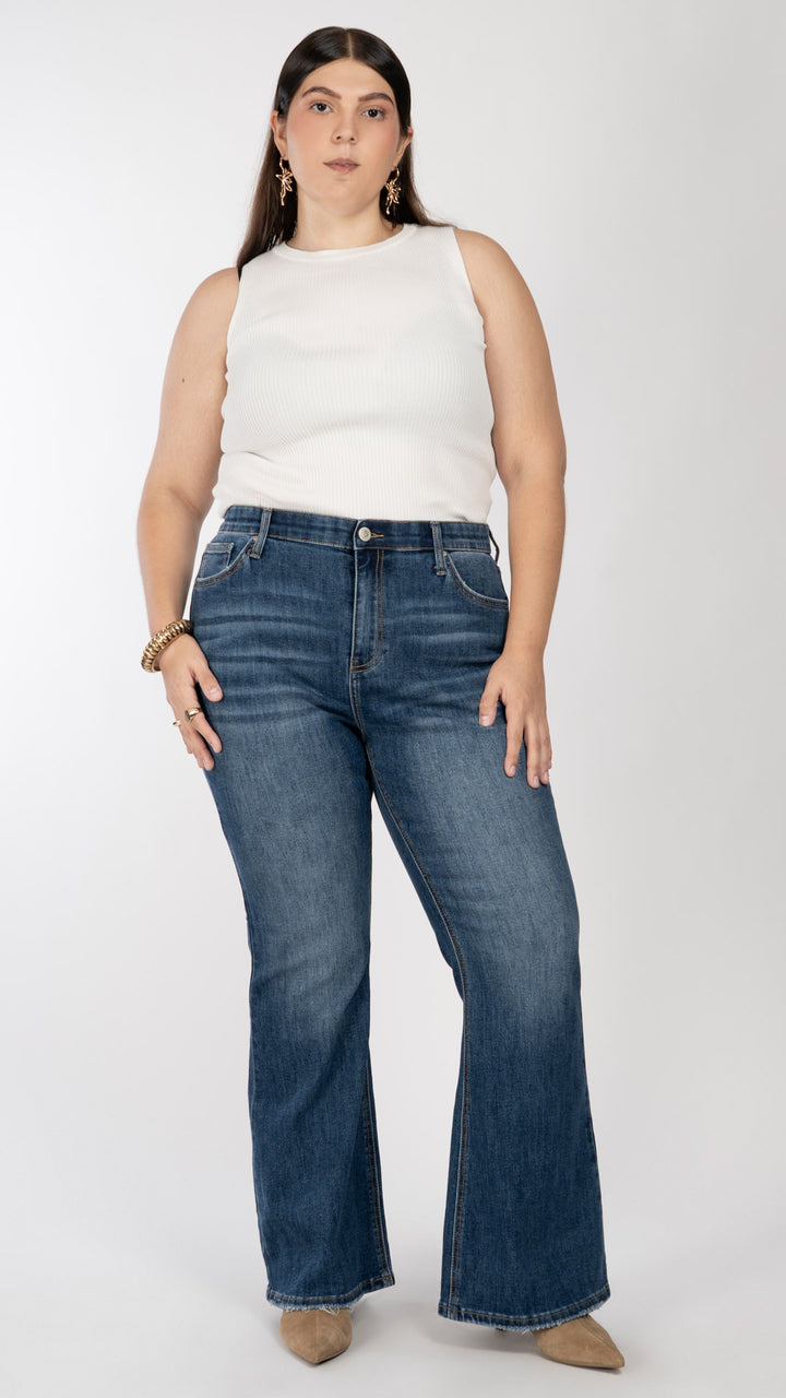 Pantalón Flare Curvy Balam BL7304