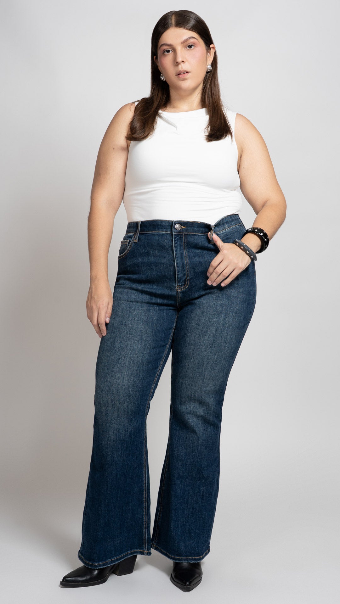 Pantalón Flare Curvy Balam BL7304