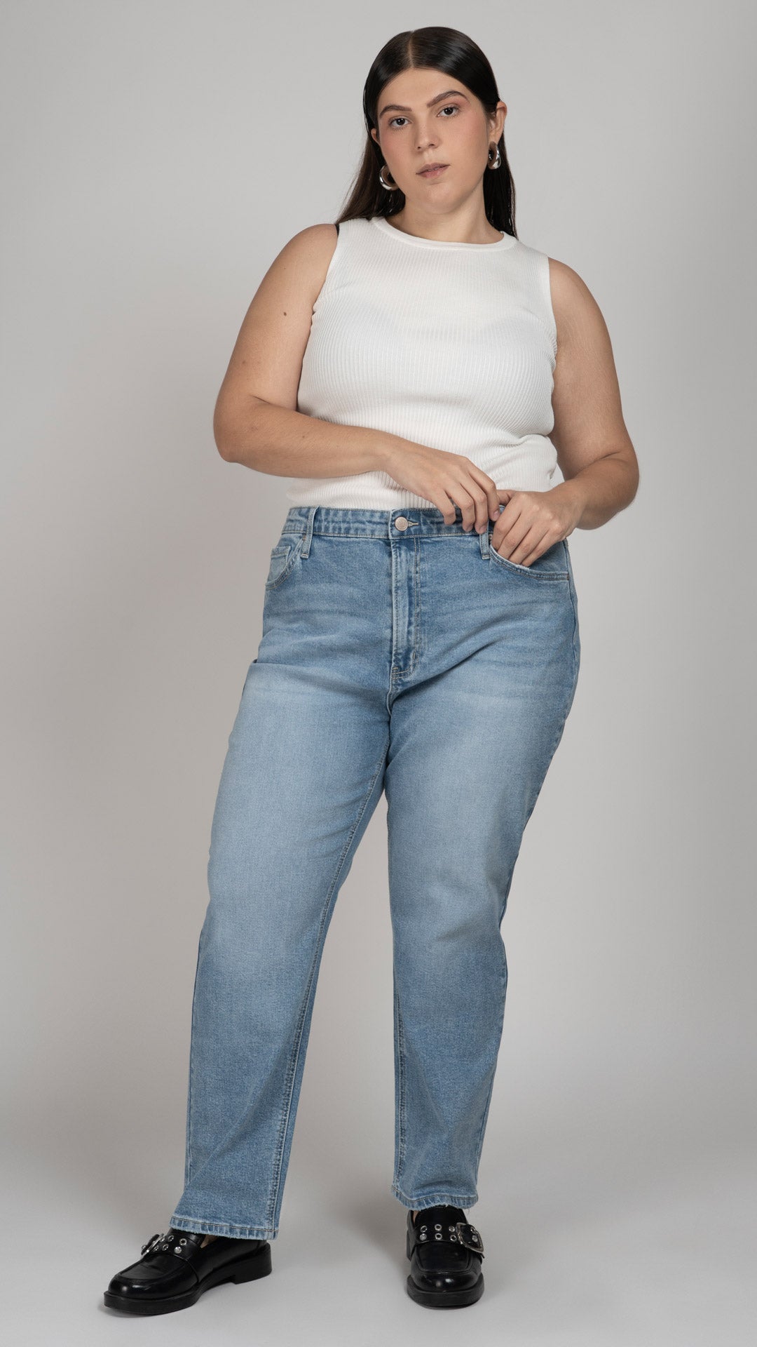 Pantalón Straight Curvy Balam BL7318