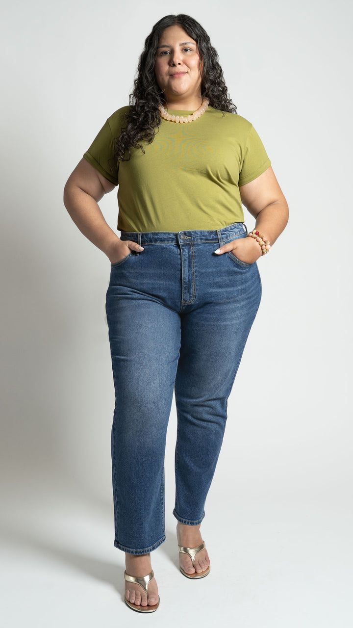 Pantalón Straight Curvy Balam BL7416