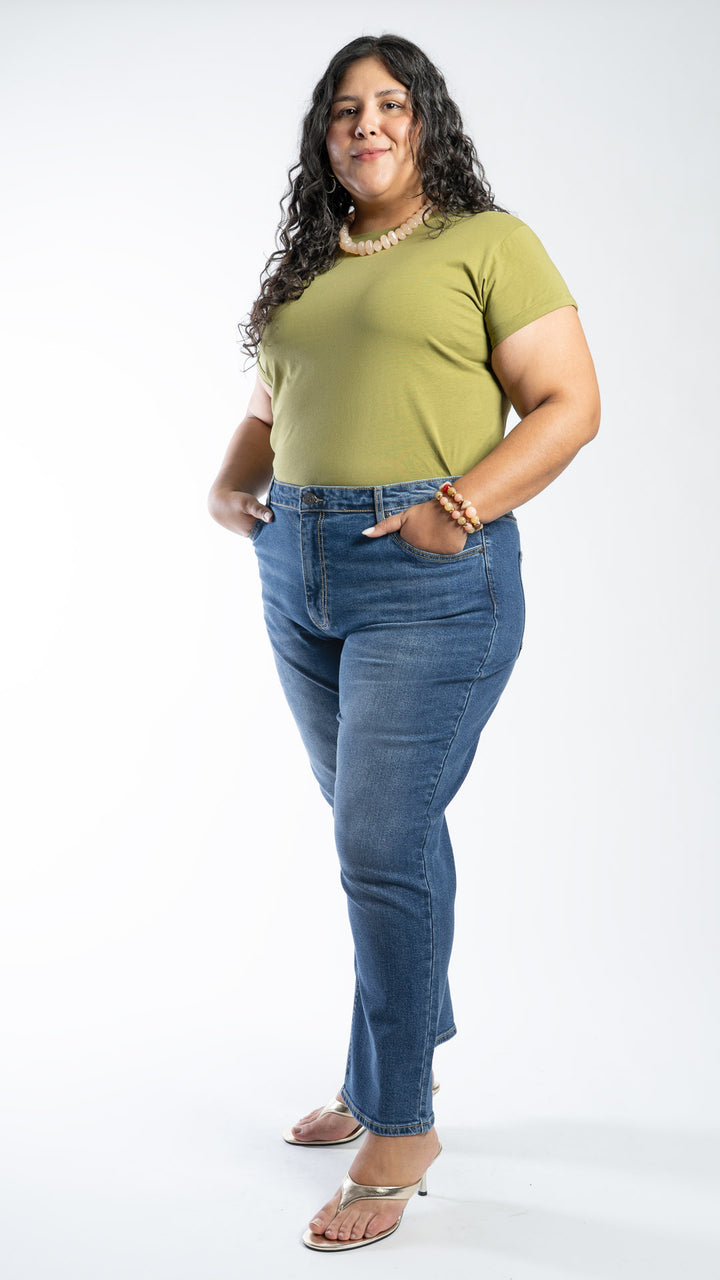 Pantalón Straight Curvy Balam BL7416
