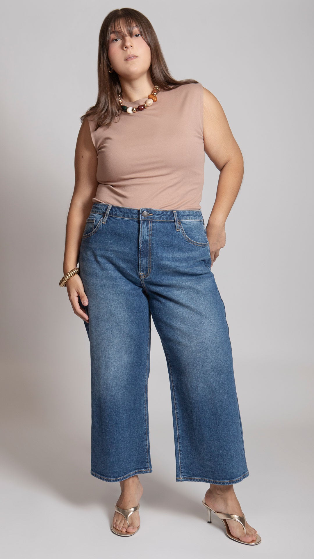Pantalón Culotte Curvy Balam BL7421