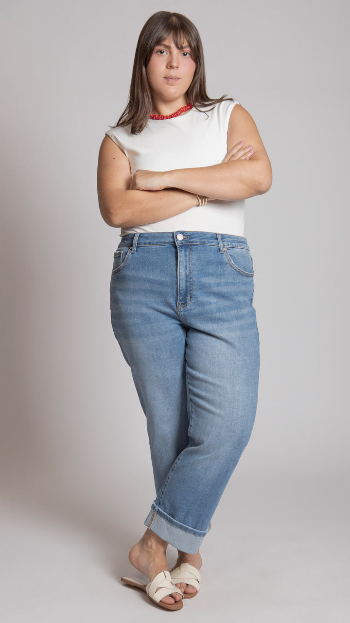 Pantalón Boyfriend Curvy Balam BL7423