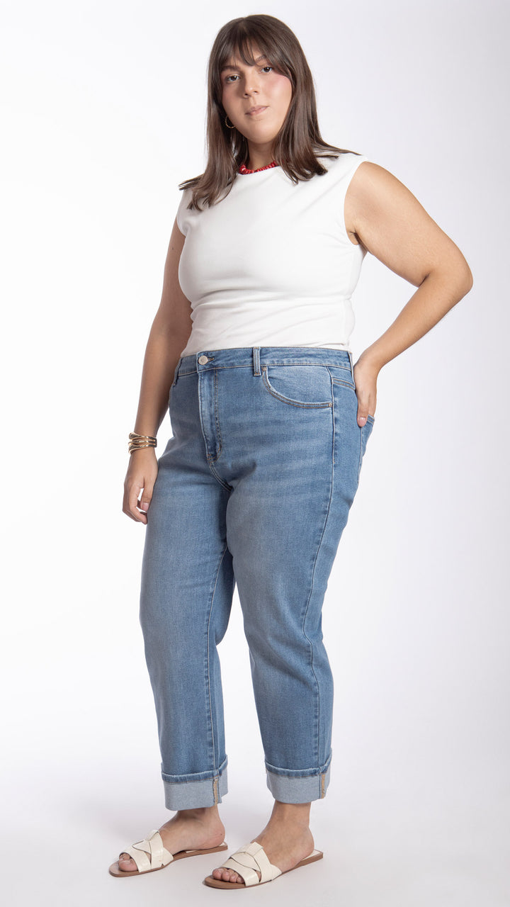 Pantalón Boyfriend Curvy Balam BL7423