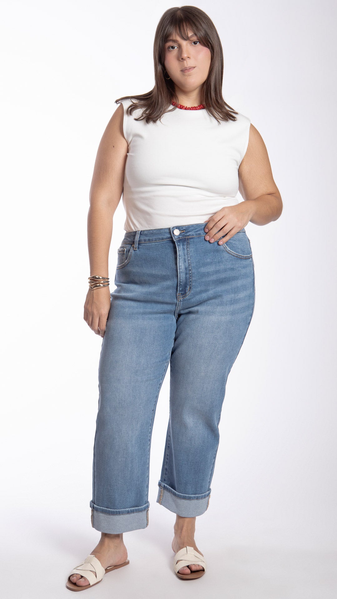 Pantalón Boyfriend Curvy Balam BL7423