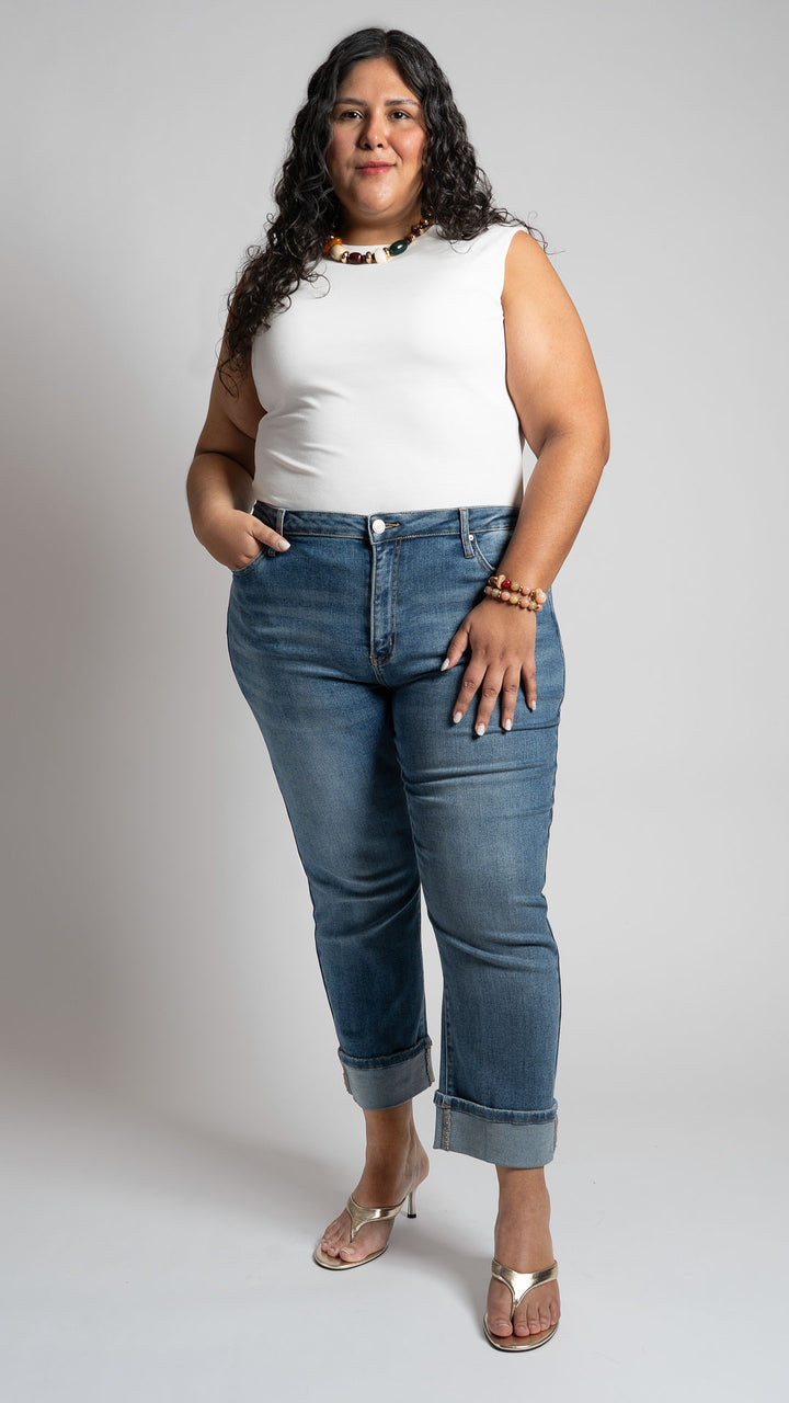 Pantalón Boyfriend Curvy Balam BL7423