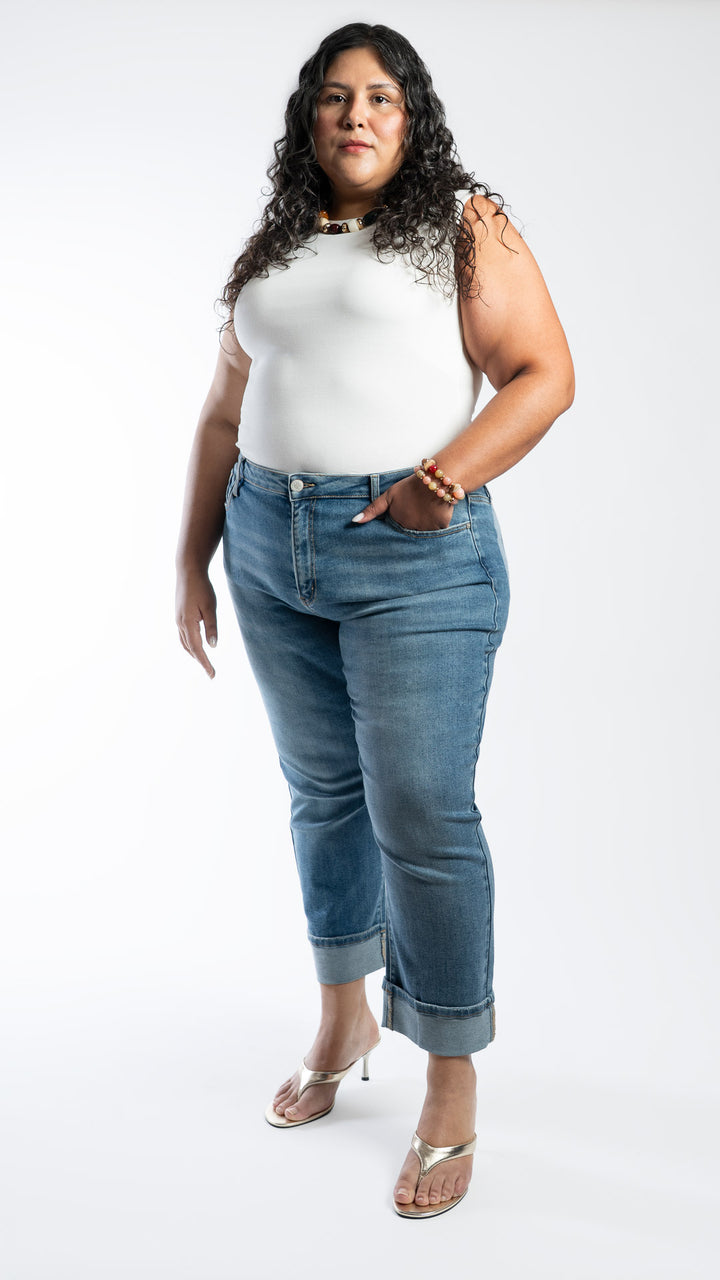 Pantalón Boyfriend Curvy Balam BL7423