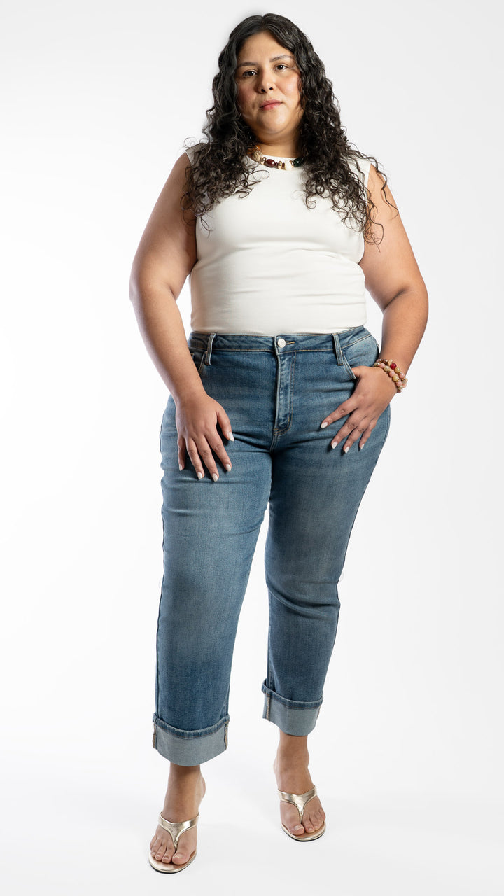 Pantalón Boyfriend Curvy Balam BL7423