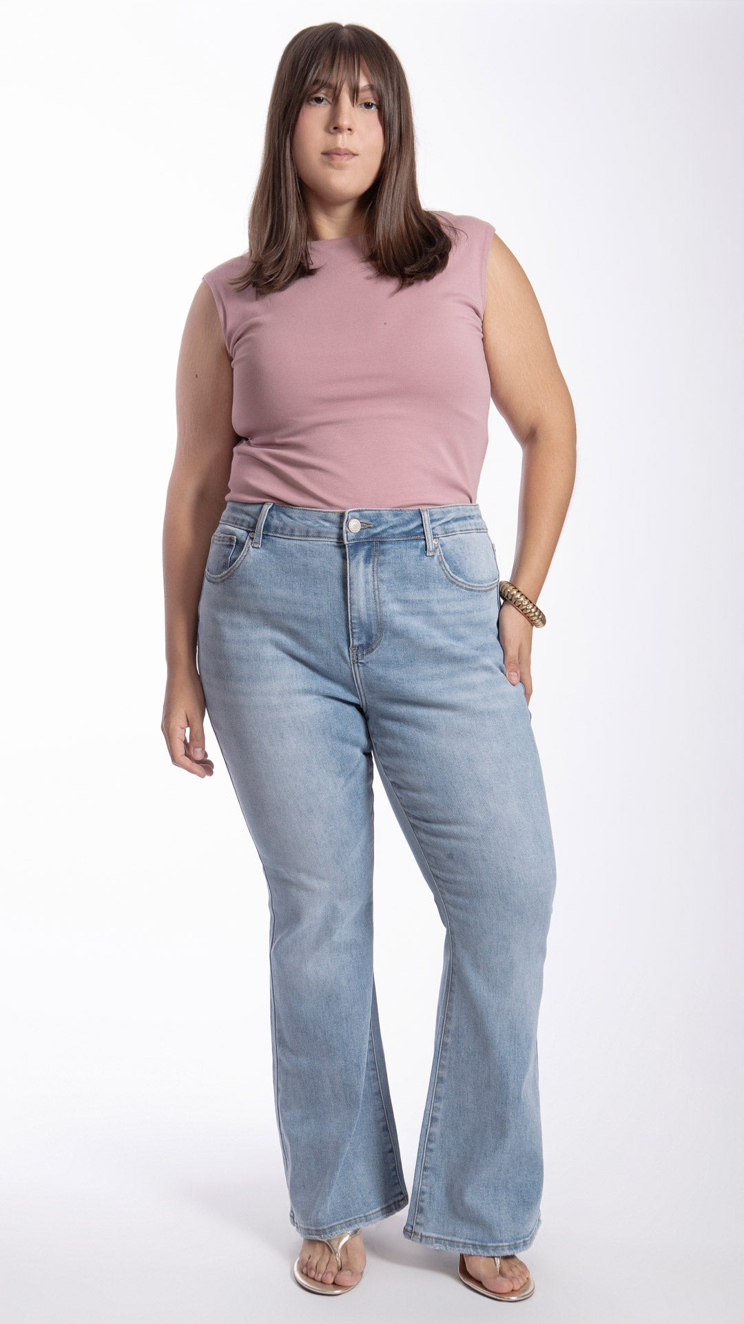Pantalón Flare Curvy Balam BL7440