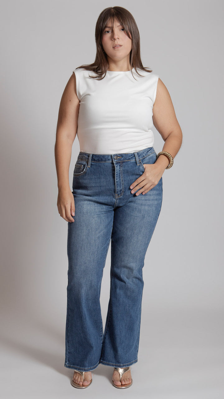 Pantalón Flare Curvy Balam BL7440