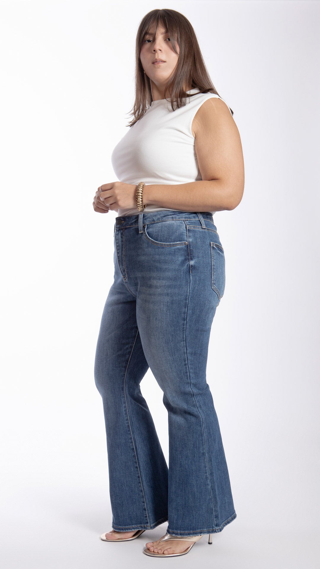 Pantalón Flare Curvy Balam BL7440