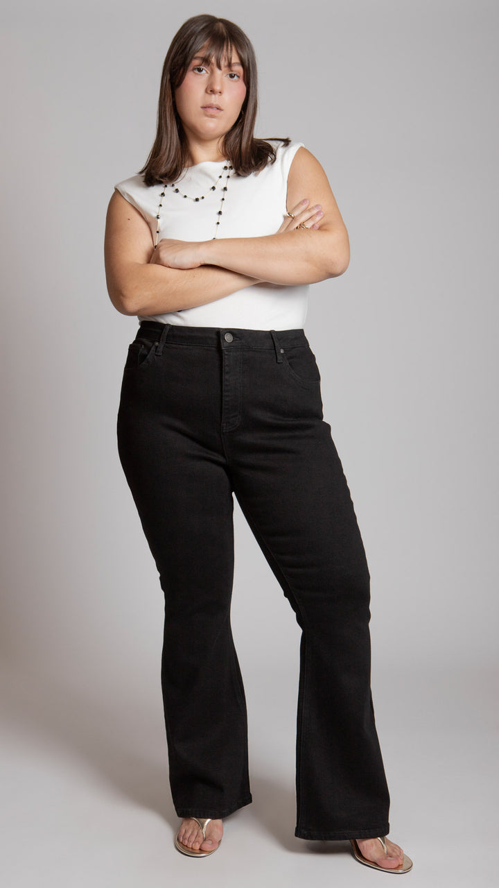 Pantalón Flare Curvy Balam BL7441