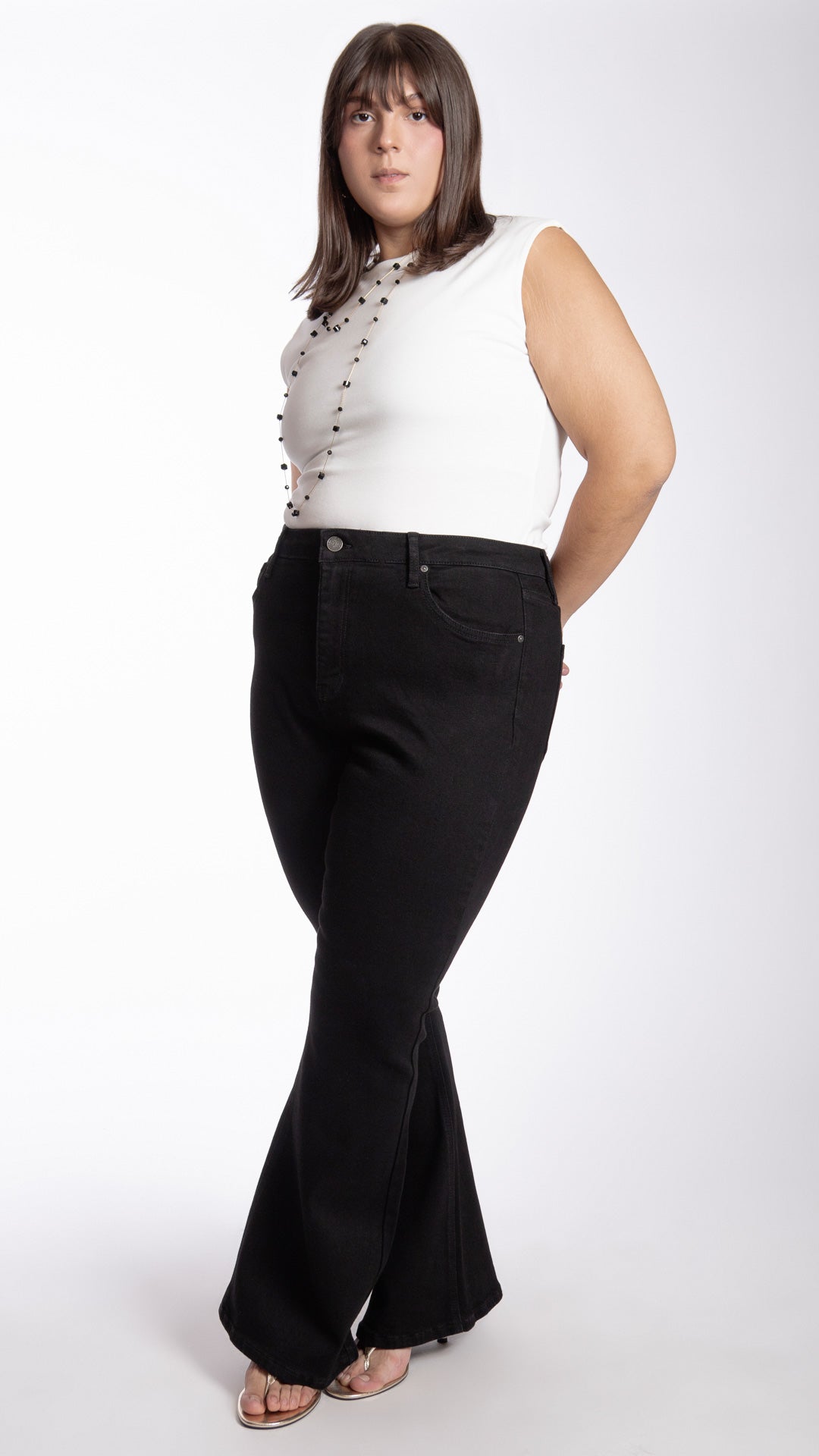 Pantalón Flare Curvy Balam BL7441