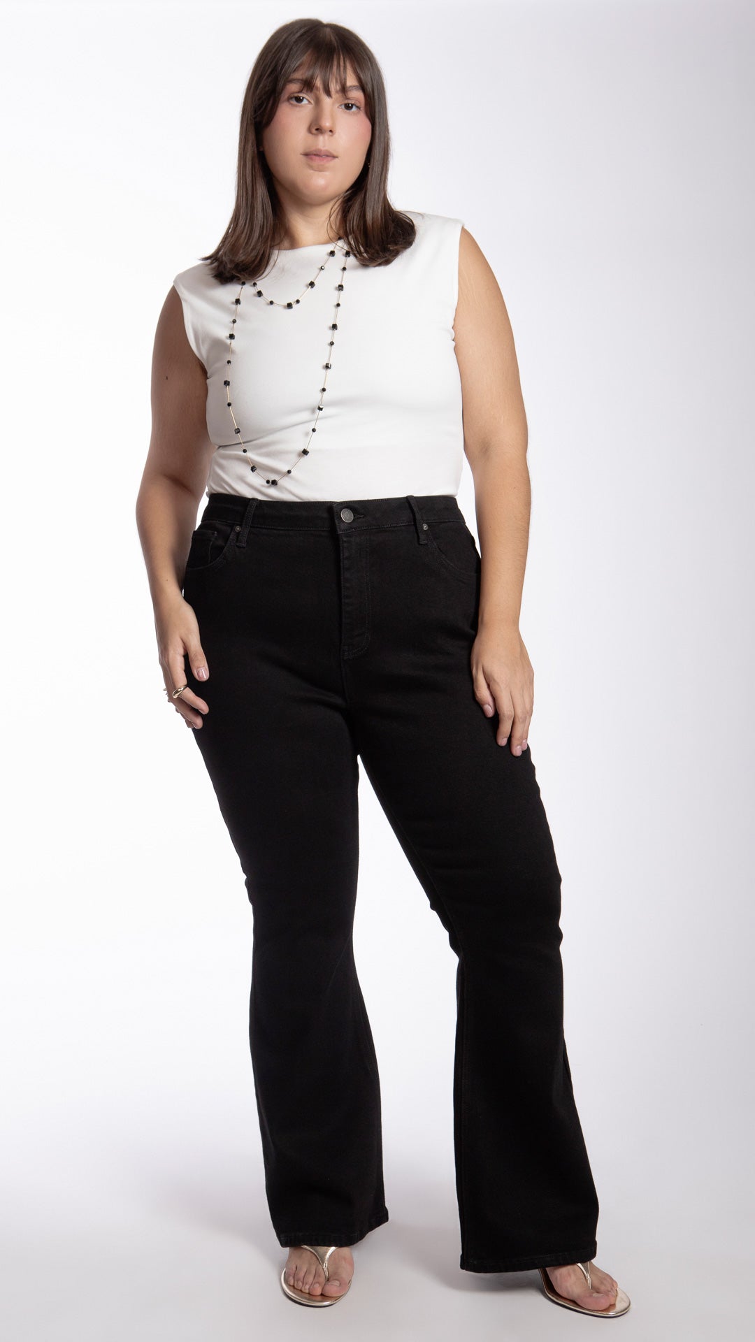 Pantalón Flare Curvy Balam BL7441