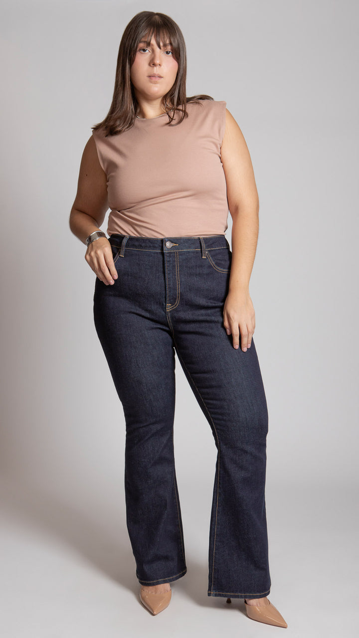 Pantalón Flare Curvy Balam BL7442