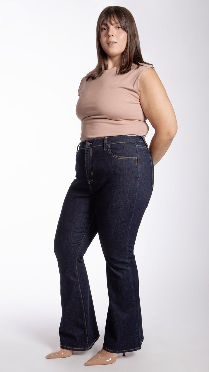 Pantalón Flare Curvy Balam BL7442