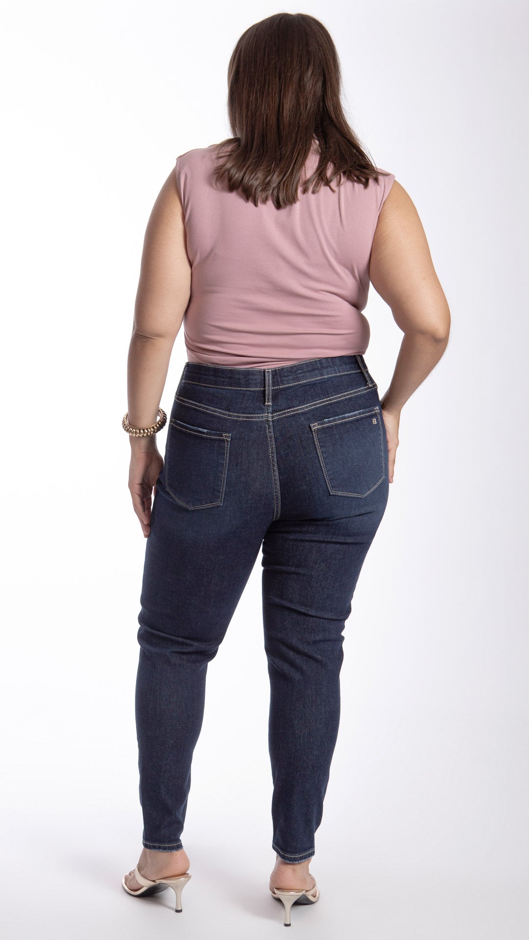 Pantalón High Rise Skinny Curvy Balam BL7445