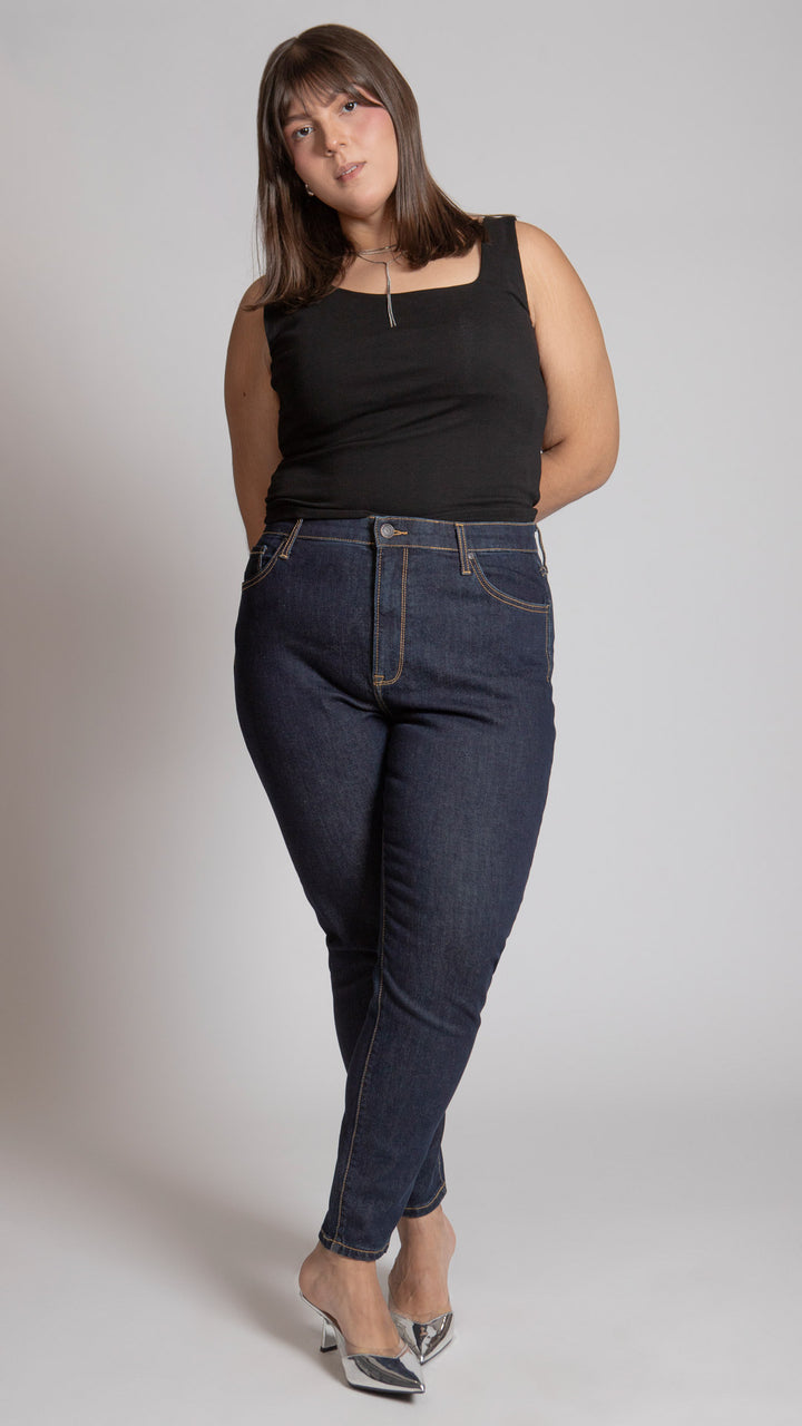 Pantalón High Rise Skinny Curvy Balam BL7445