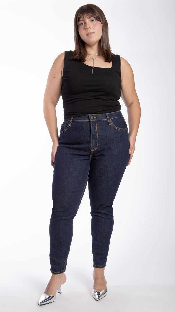 Pantalón High Rise Skinny Curvy Balam BL7445