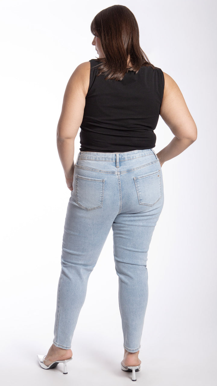 Pantalón High Rise Skinny Curvy Balam BL7446