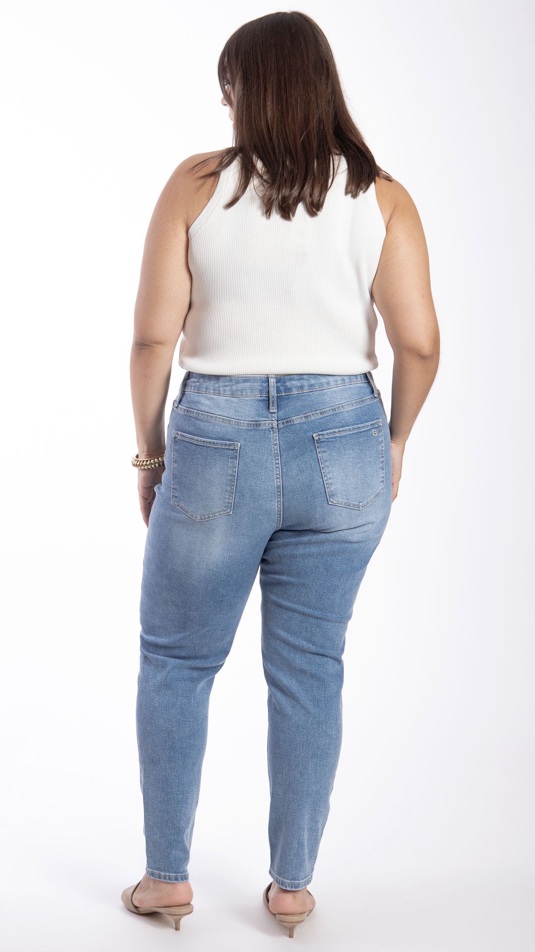 Pantalón High Rise Skinny Curvy Balam BL7446