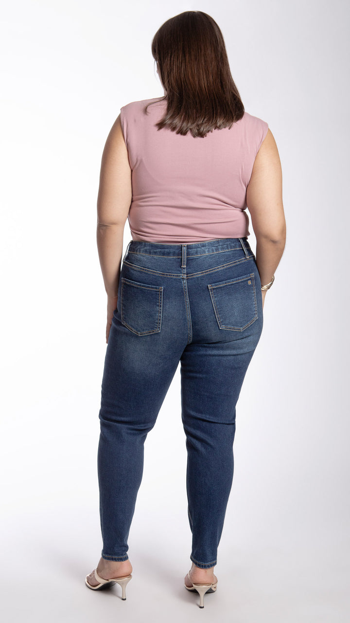 Pantalón High Rise Skinny Curvy Balam BL7446