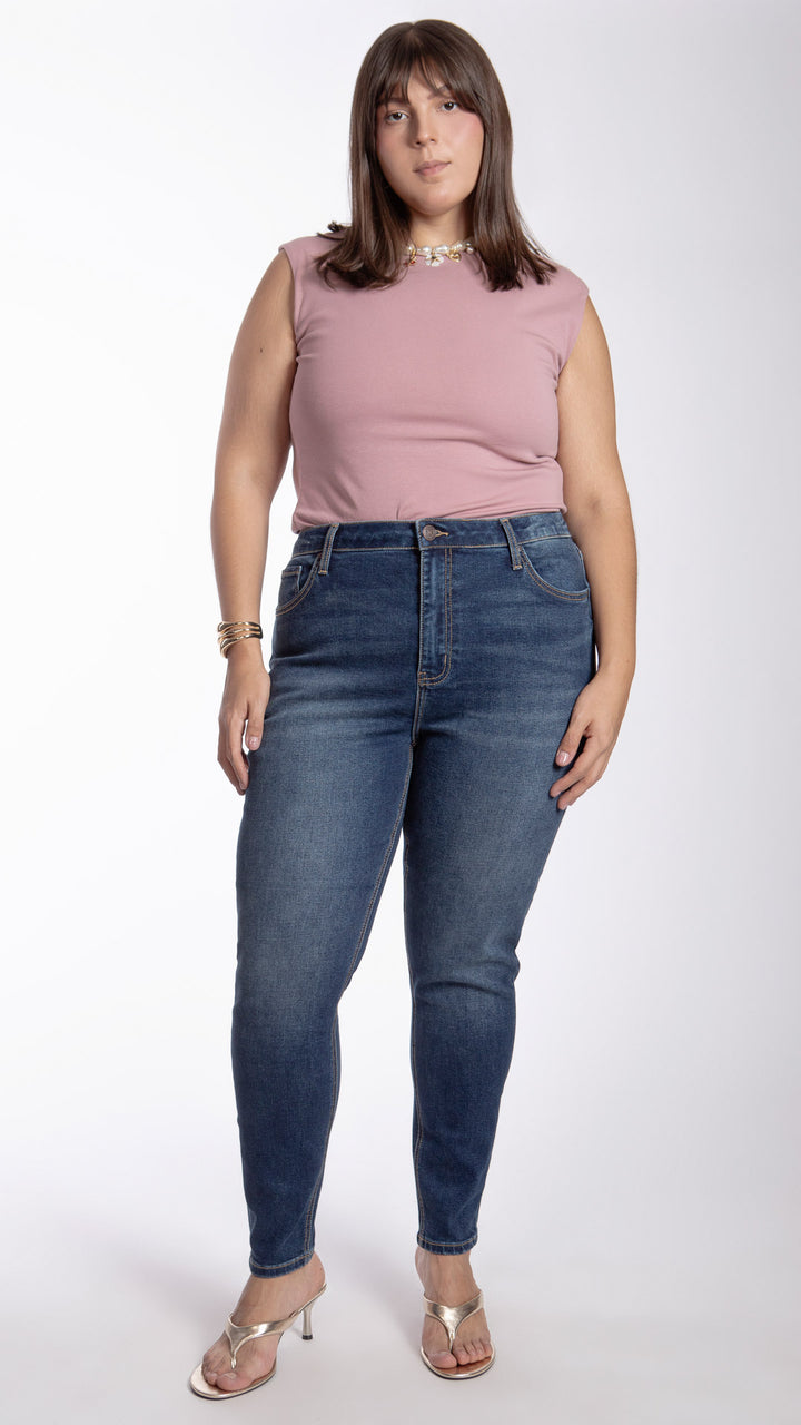 Pantalón High Rise Skinny Curvy Balam BL7446