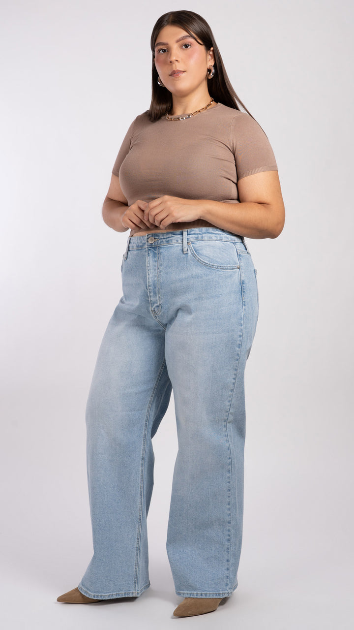 Pantalón Wide Leg Curvy Balam BL7454