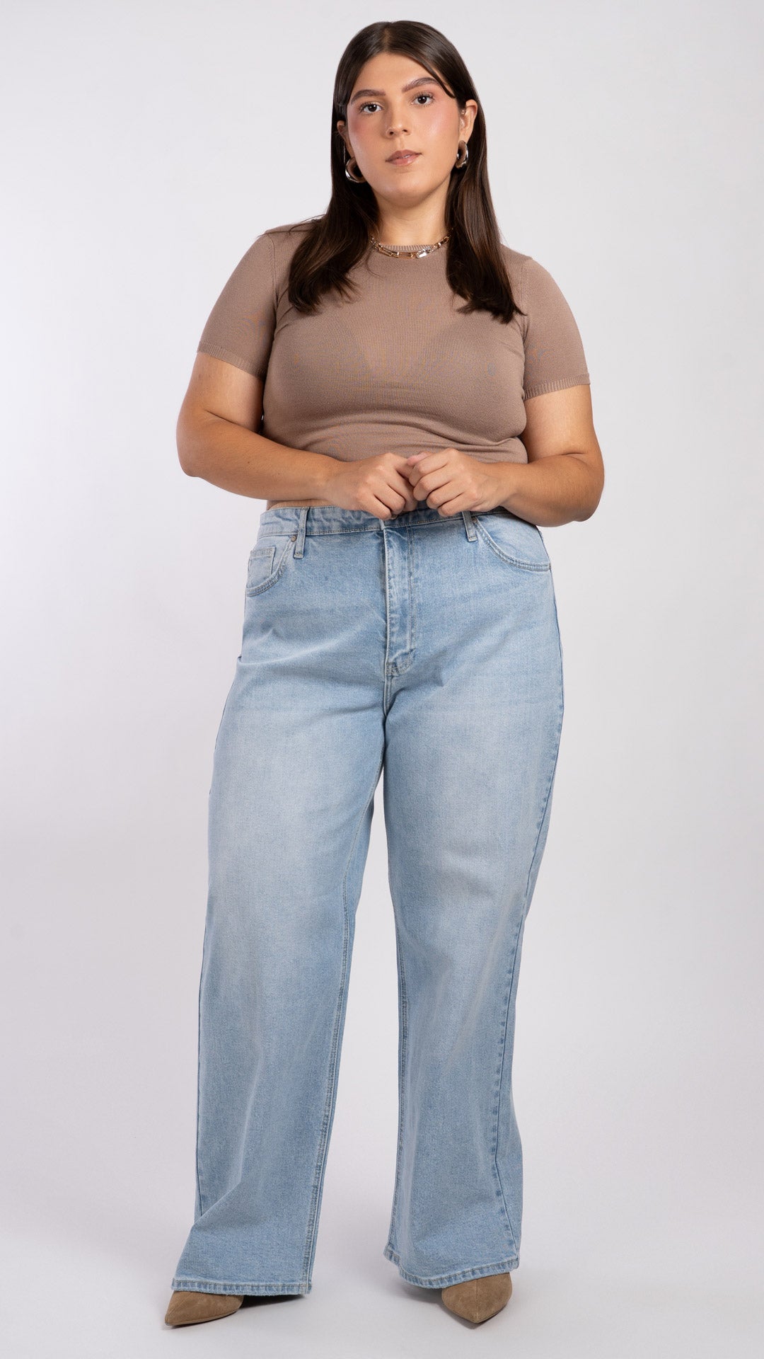 Pantalón Wide Leg Curvy Balam BL7454