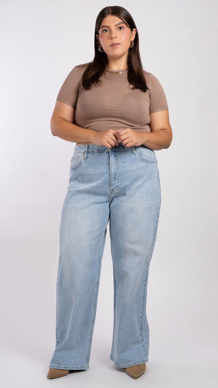 Pantalón Wide Leg Curvy Balam BL7454
