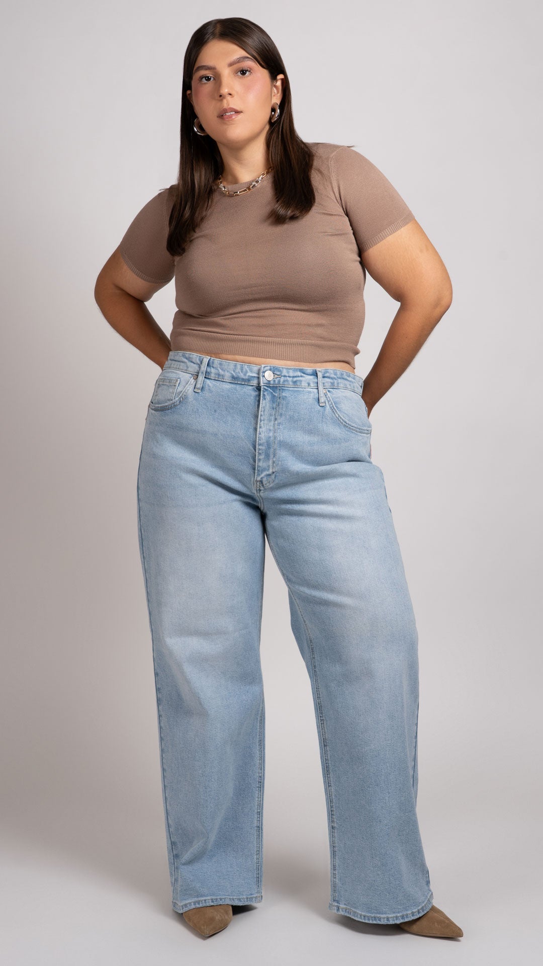Pantalón Wide Leg Curvy Balam BL7454