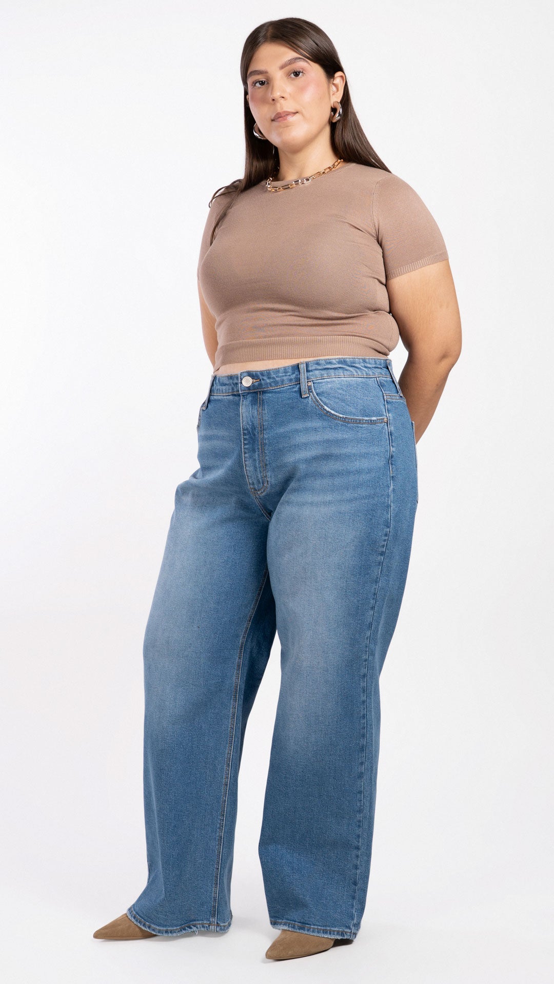 Pantalón Wide Leg Curvy Balam BL7454