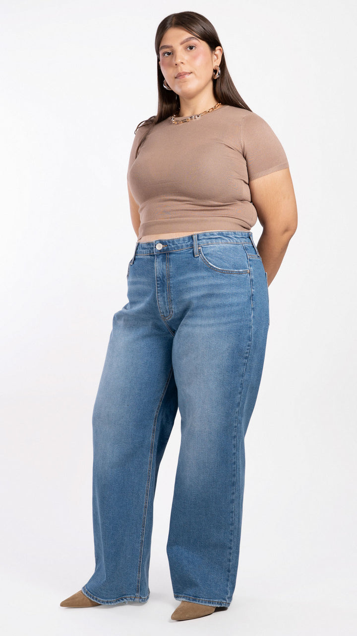 Pantalón Wide Leg Curvy Balam BL7454