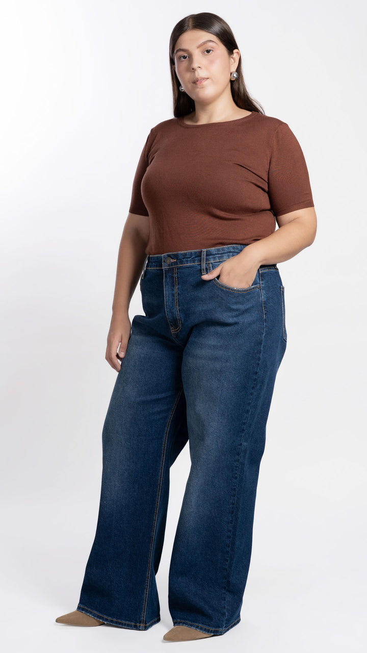 Pantalón Wide Leg Curvy Balam BL7454