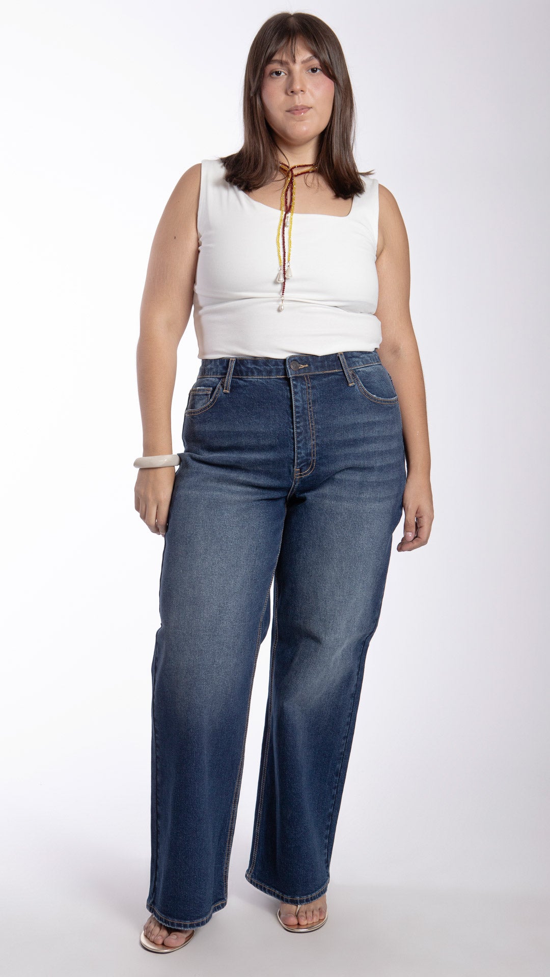 Pantalón Wide Leg Curvy Balam BL7454