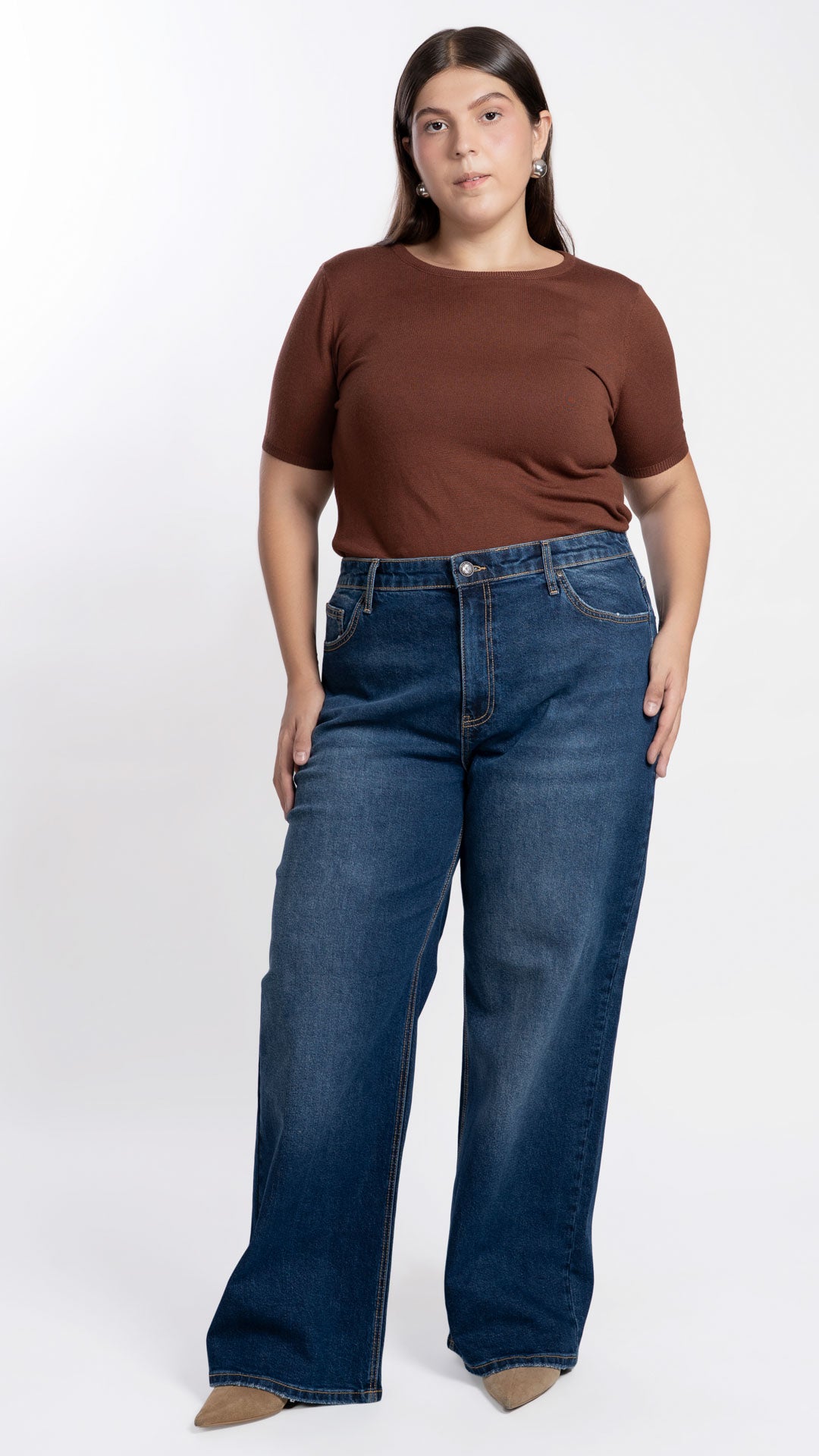 Pantalón Wide Leg Curvy Balam BL7454