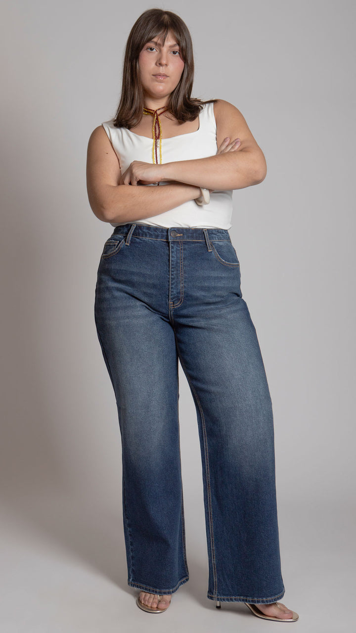Pantalón Wide Leg Curvy Balam BL7454