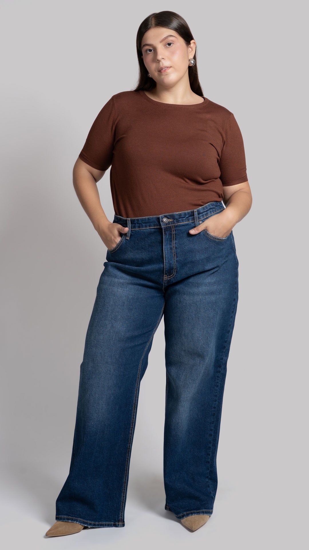 Pantalón Wide Leg Curvy Balam BL7454