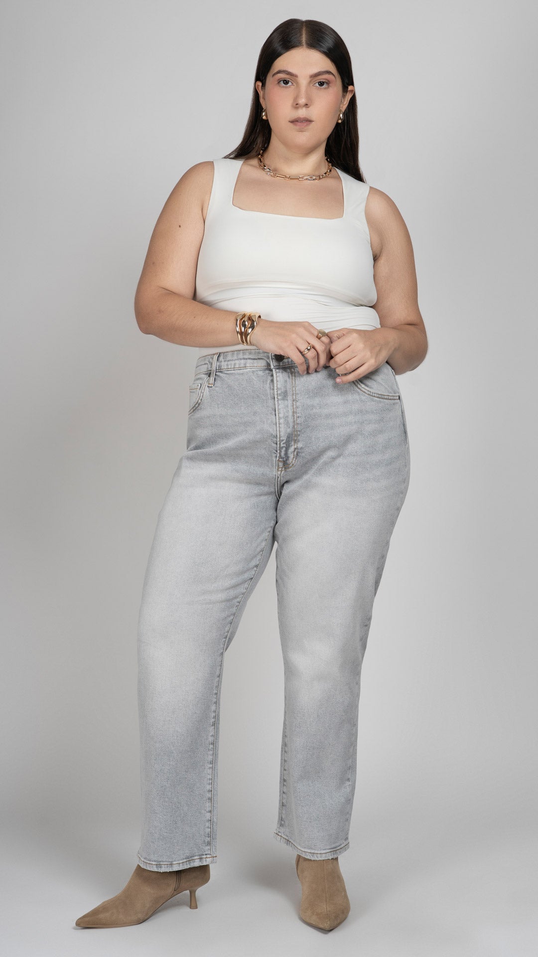 Pantalón Straight Curvy Balam BL7480
