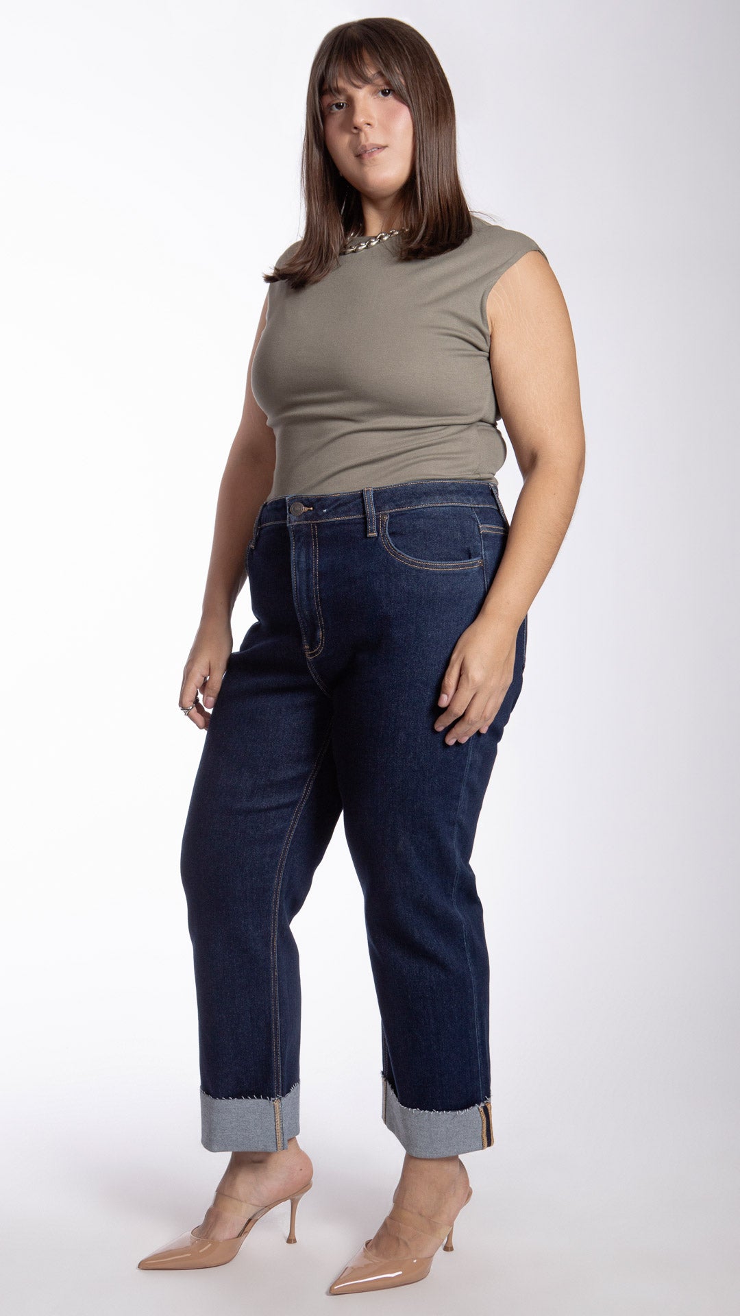 Pantalón Boyfriend Curvy Balam BL7484