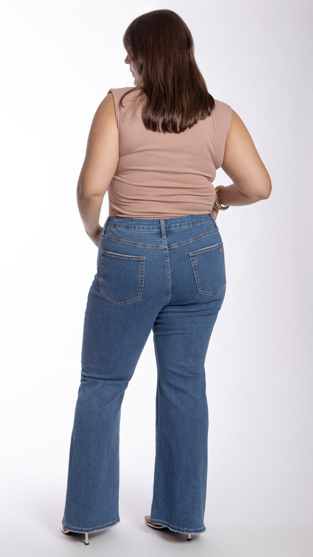 Pantalón Flare Curvy Balam BL7492