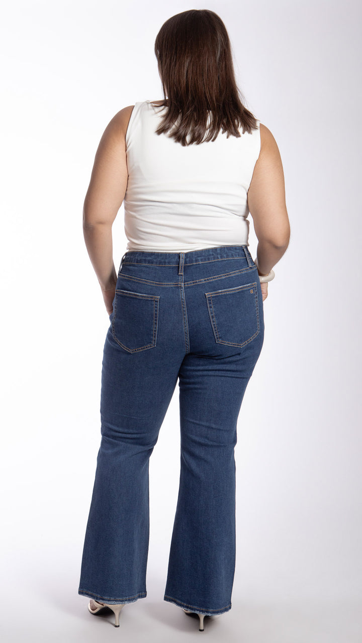 Pantalón Flare Curvy Balam BL7492